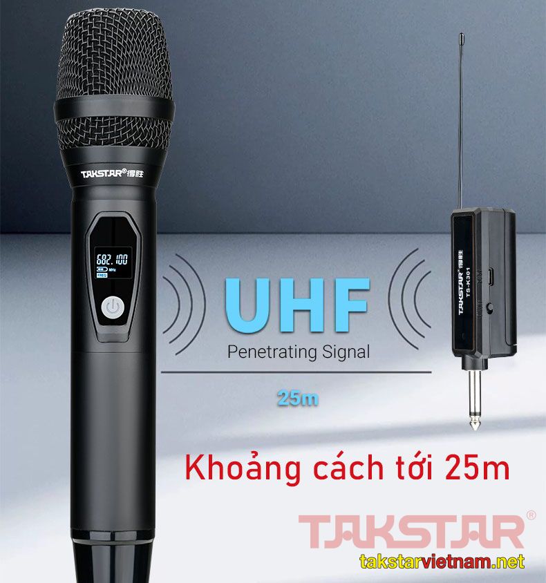 Khách cách thu của Micro không dây TS-K300