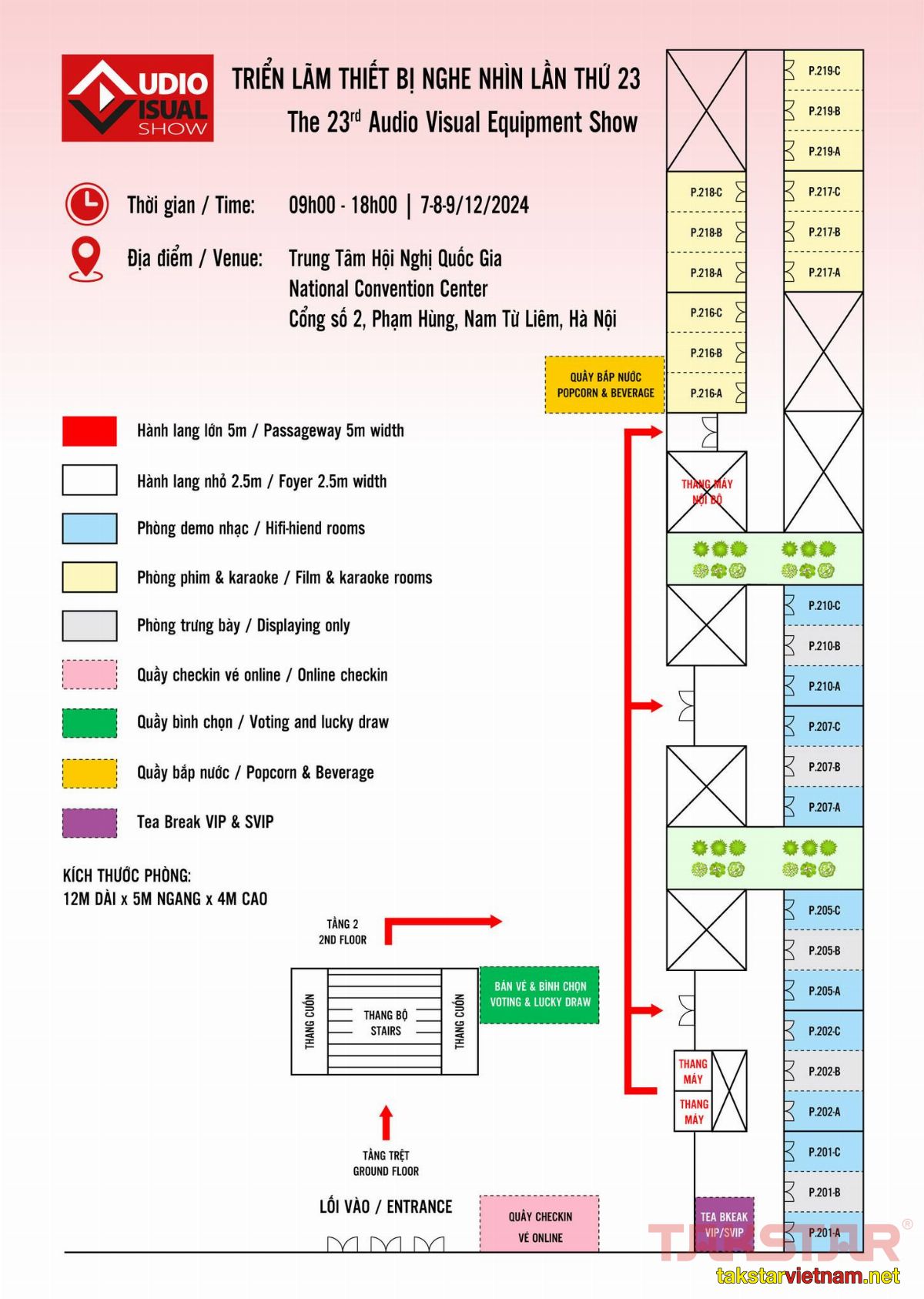 AVShow 2024 Lần Thứ 23 Triển Lãm Thiết Bị Nghe Nhìn từ 7-9 tháng 12 năm 2024 tại Hà Nội