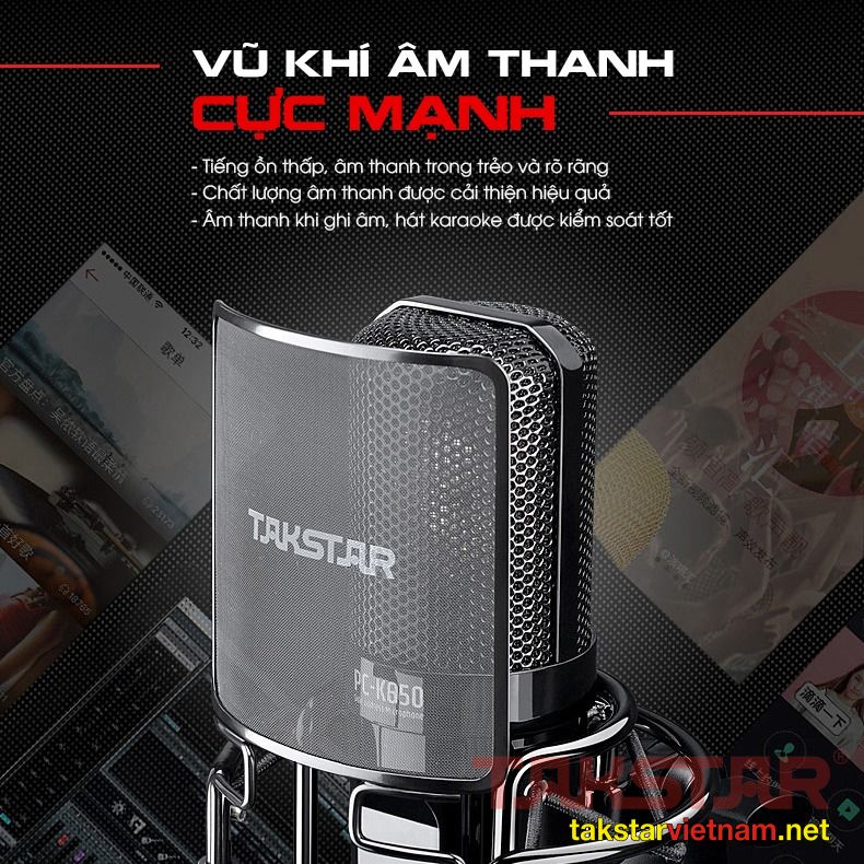 TAKSTAR PC-K850 hình dạng